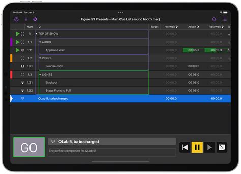 Remote Control For Qlab