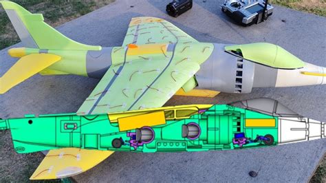 Remote Control Harrier Jump Jet