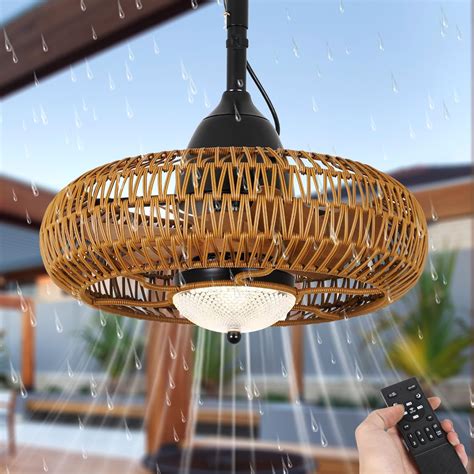 Remote Control Outdoor Ceiling Fan