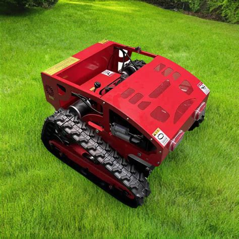 remote control track mower