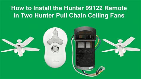 Remote Control Two Ceiling Fans