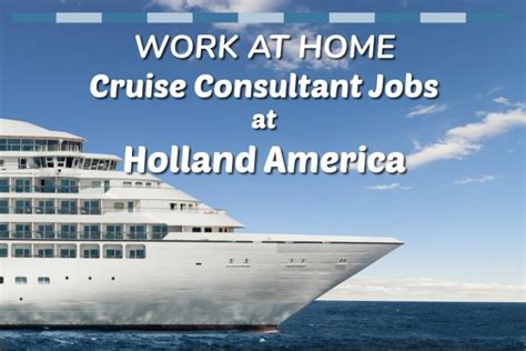 remote cruise consultant jobs