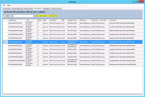 Remote Desktop Diagnostic Tool