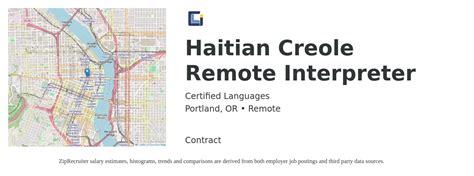 remote haitian creole interpreter jobs