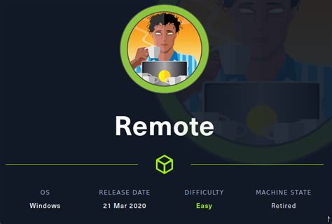 Remote Htb Walkthrough