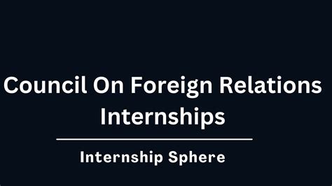 remote internships international relations