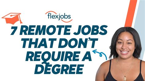 remote jobs hiring no degree