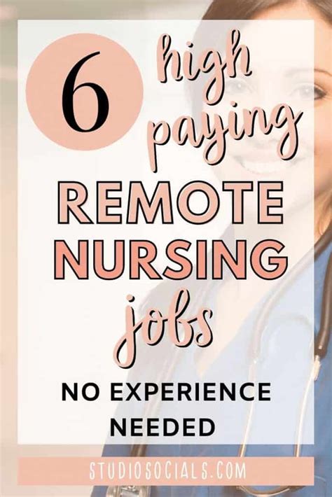 remote nursing jobs near me full time
