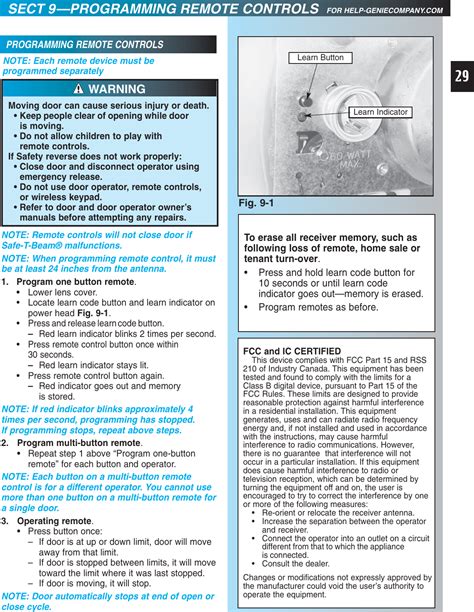 Remote Programming Instructions