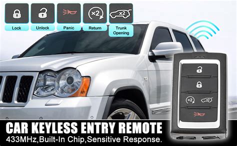 Remote Proximity Keyless Entry Jeep