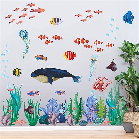 Removable Ocean Wall Decals