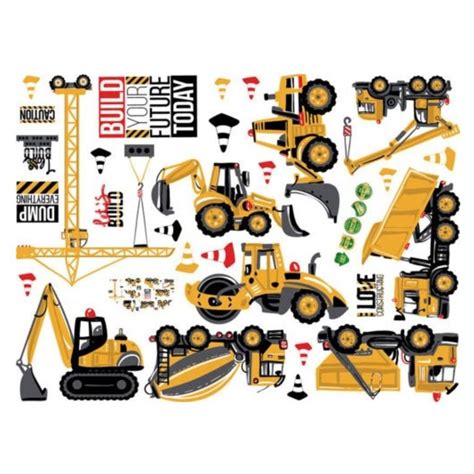 Removable Wall Stickers Construction