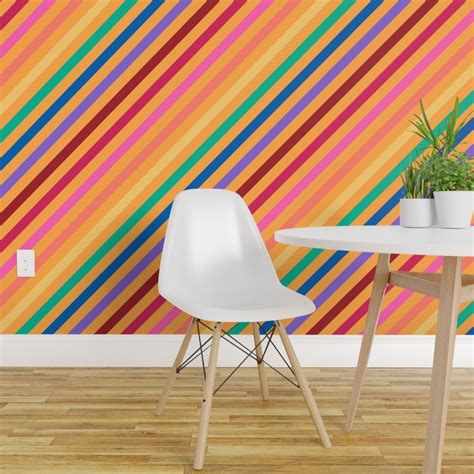 Removable Wallpaper Rainbow