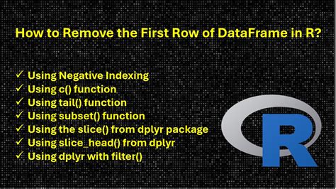 remove 1st row from dataframe