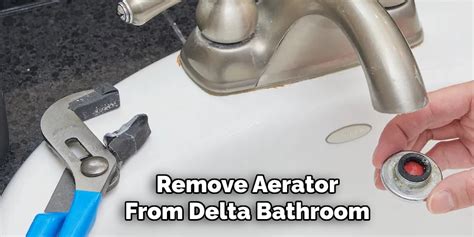 Remove Aerator From Delta Faucet
