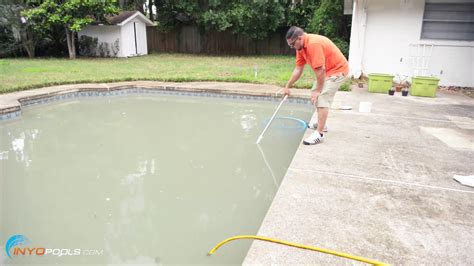 remove algae from pool