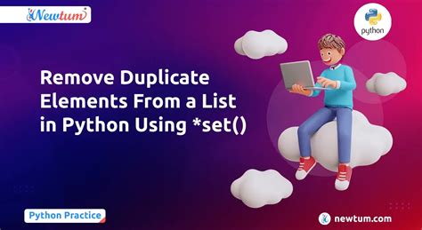 remove all duplicate elements from list python