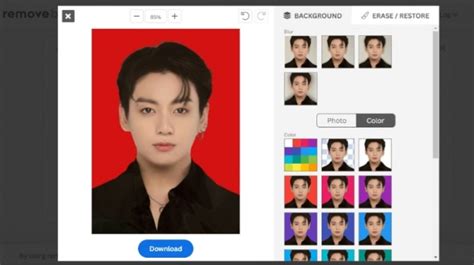 Remove Background Jadi Merah