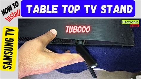 Remove Base Stand Samsung Tv