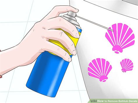 Remove Bathtub Decals