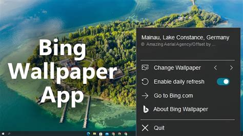 remove bing wallpaper app windows 10