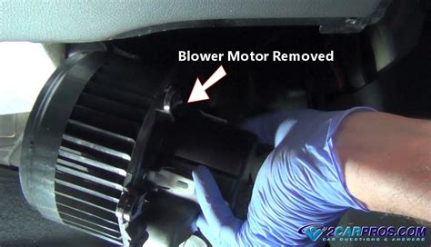 Remove Blower Fan From Motor