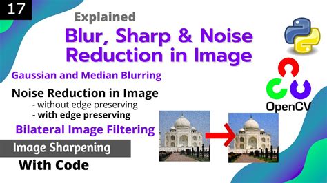 remove blur from image python
