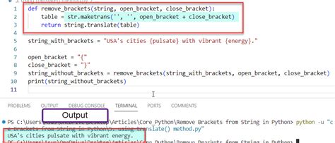 Remove Brackets Json Python