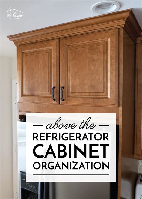 Remove Cabinet Over Refrigerator