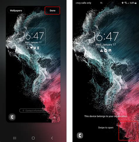remove camera from lock screen android