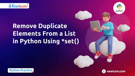 remove duplicate elements from list python using for loop