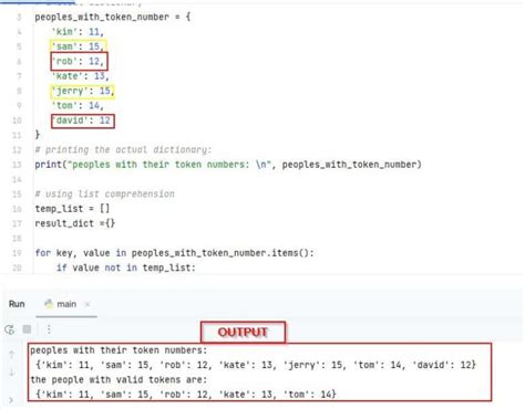 remove duplicate key values from dictionary python
