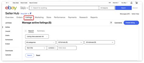 Remove Ebay Listing Limit