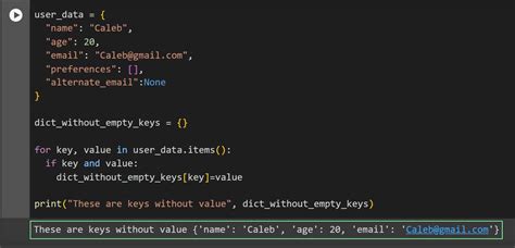 remove empty values from nested dictionary python