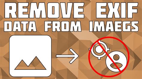 remove exif data from image