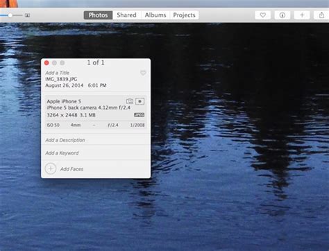remove exif data from photo mac