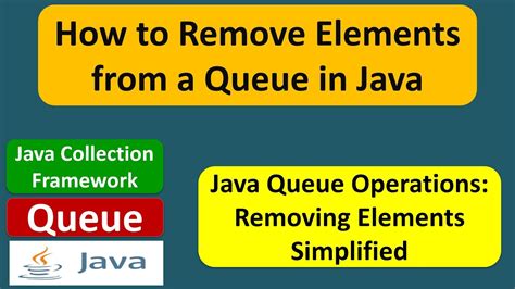 Remove From Queue Java
