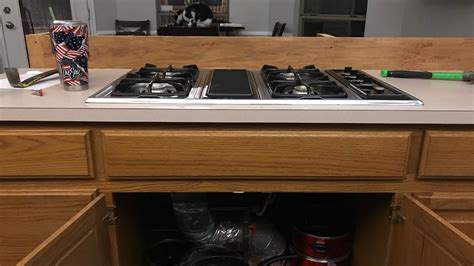 Remove Gas Cooktop