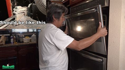 Remove Ge Double Wall Oven