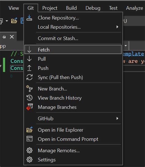 remove git from project visual studio code