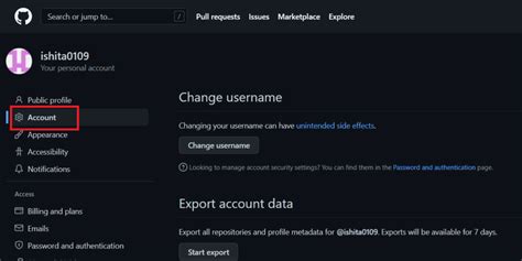 remove github account from terminal