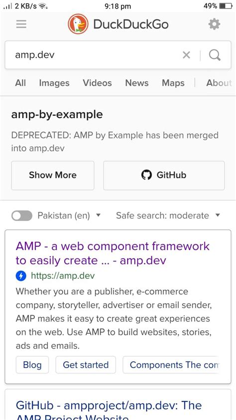 Remove Google Amp Link