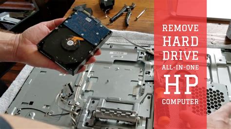 Remove the Hard Disk Drive Assembly HP Pavilion 15cc0xx and 15cc5xx