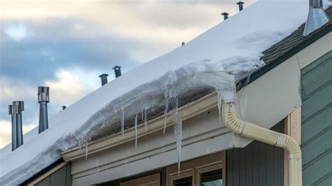 Remove Ice Dam From Roof
