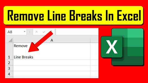 Remove In Excel Line