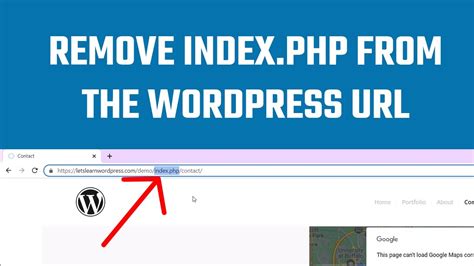 remove index.php from url