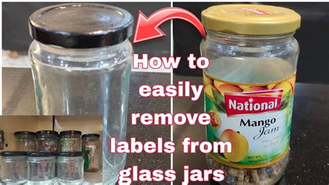 Remove Jar Label Easy
