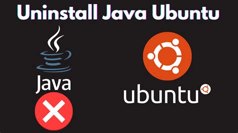 Remove Java In Ubuntu 20.04