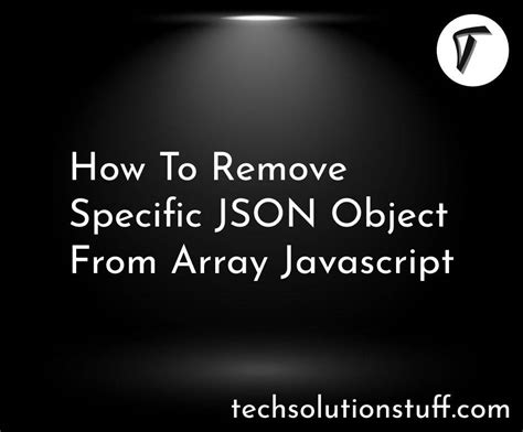 Remove Json Js