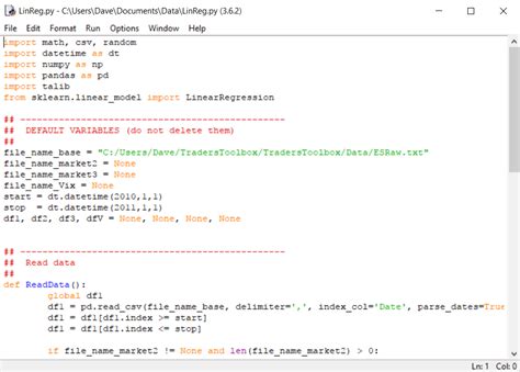 remove lines in dataframe python